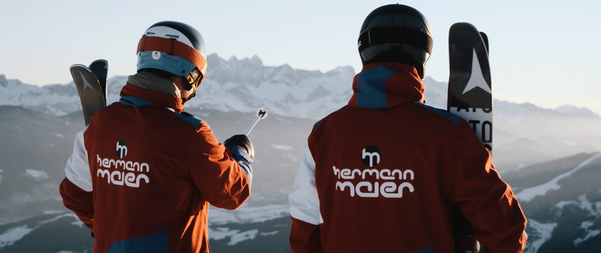 Skilehrer der Skischule Hermann Maier